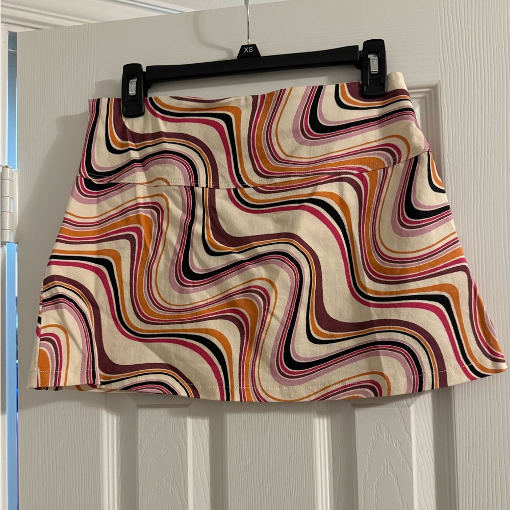 Current Mood Retro Micro Skirt Size M